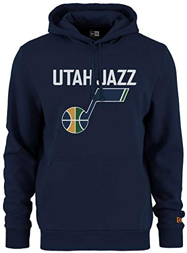 New Era - NBA Utah Jazz Team Logo Hoodie - Blau Größe M, Farbe Blau