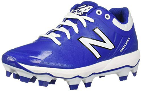 New Balance Herren 4040v5 Molded Baseballschuh, Royal/Weiß, 50 EU