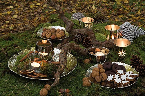Fink THE ART OF LIVING Teller Platzteller - vernickelt Durchmesser 17 cm