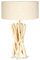 Lampe Stehlampe 62cm Hoch Holz Holzlampe Unikat Braun Treibholz Handarbeit Stehleuchte Treibholzlampe Leuchte