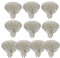 TECNOLUX EURO Bombilla LED GU5.3 12V 4.6W 6000K luz fria(10 Pack)