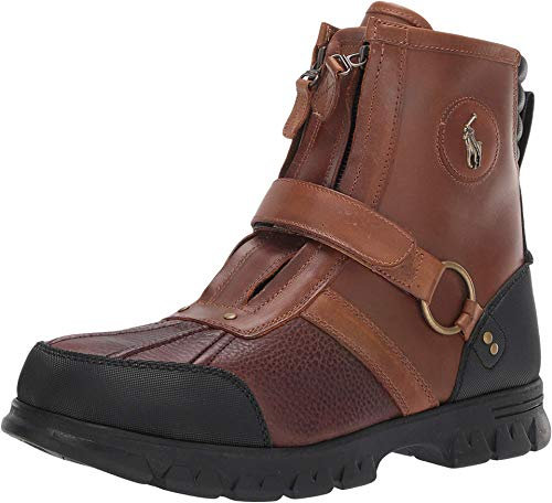 POLO RALPH LAUREN Herren Work Boot BAU-Stiefel, Briarwood/Tan, 43 EU