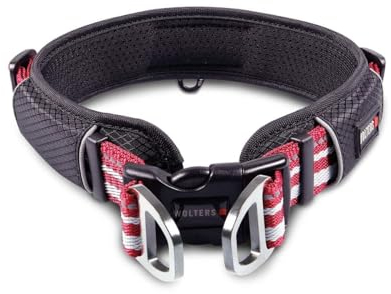 Wolters Halsband Active Pro, Größe:40-45 cm, Farbe:rot/schwarz