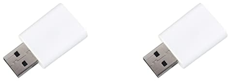 Iegefirm 2 piezas Tuya ZigBee Repetidor de señal Amplificador USB Extender para dispositivos inteligentes Desvelopper transmisión estable 15-20M módulo doméstico