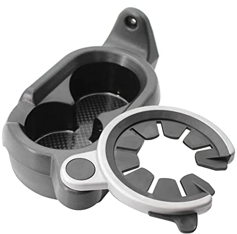 SAHROO Doppel Loch MüNze Becher GeträNke Halter für Smart FORTWO 451 2007-2015 Box Zur Aufbewahrung Mittel Konsole, A4518100370