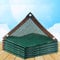 40% Rete Solare Verde,3X8m 4x6m 5x10m 8x8m Rete Ombreggiante Con Occhielli, Facile Da Installare, Telo Ombreggiante Per Serra, Rete Resistente Ai Raggi UV Per Piante Di Fiori Da Giardino(Size:2X2M)