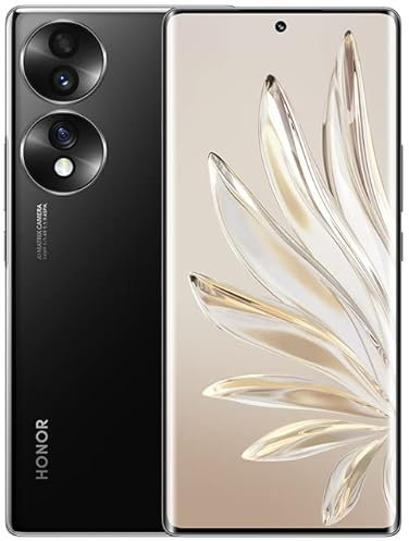 HONOR 70 Smartphone 5G 8GB 256GB, Ecran OLED 6,67'' (120Hz), Triple caméra arrière 54MP, Batterie 4800mAh 66W Supercharge, Snapdragon 778G Plus Android 12, Double Sim, NFC, Noir