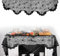DTYGUIXE Halloween Spitze Spinnennetz Schwarze Spinnennetz-Tischdecke Kamin Spinne Tischdecke Deko Spinnennetz Kamin Decke Halloween Türvorhang Deko für Kamin, Karneval, Party, Garten, Halloween