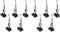 Operitacx 10 Pcs Counter Sticky Pen Desk Lamp with Pen Holder Desktop Pens with Chains Pen Organizer for Pen Cups for Desk Pen Holder for Desk Anti Pens Plastic Magnet Pen Office