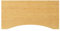 ZEYUAN Schreibtischplatte 110x55x2,5 cm Bambus Tischplatte, Arbeitsplatte, Waschtischplatte, Bürotischplatte - 352743