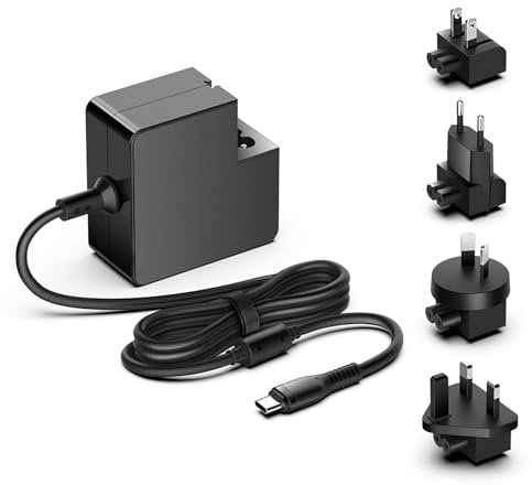 HKY 45W 40W Chromebook Ladegerät Ladegerät USB Type C für PS5 Controller Ladestation 2 Std Schnelllade für PlayStation 5, ETENWOLF Vortex S6SE S6 Kabelloser Reifenfüller Tragbarer Luftkompressor