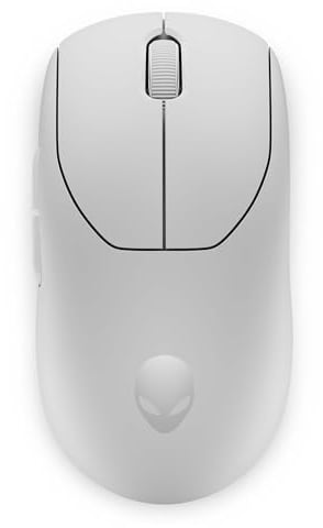 Alienware Pro Wireless-Gamingmaus - Lunar Light