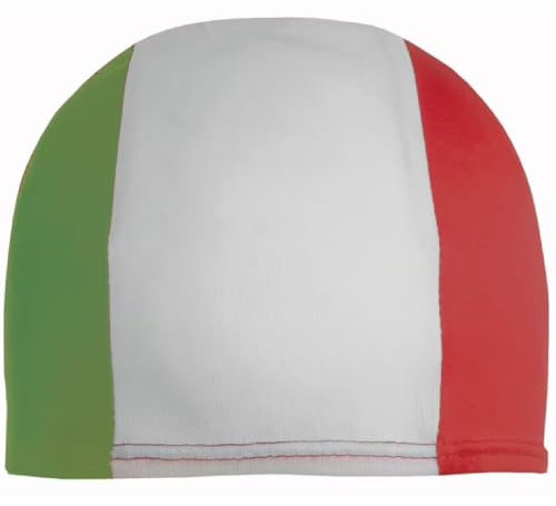 Cuffia Piscina Poliestere Personalizzabile con Stampa di Loghi o Frasi e Nomi Cuffie Personalizzate PS 10612 (Tricolore)
