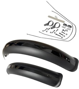 AOLUOER Fahrrad-Schutzbleche, Fat Tire-Schutzbleche, Schutzblech-Set, 26/20 Zoll(26 inch)