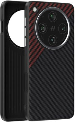 COQUE Hülle für Oppo Find X8 Pro Cover,6D Mikrogeprägte Textur,Unsichtbare Magnetische Ting,Ultradünne Matte Touch Telefonhülle für Oppo Find X8 Pro-Kohlefaser 2