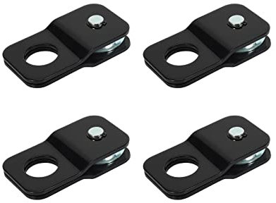 PAGJHRFJG 4X Attelle de Poulie Mobile de 4 Tonnes (8000 LB) pour Poulie de Treuil Snatch Block