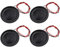 VGOL 4pcs 36mm Mini Altoparlanti 8? 0.5W con 10cm Filo per MP3 Campanelli Allarmi Giocattoli