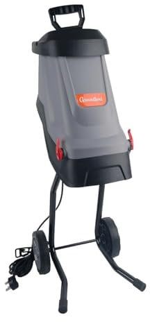 Powerful 2600W Electric Garden Shredder – Heavy Duty Mulcher with Safety Features & Large Collection Box | Ideal for Branches, Leaves & Garden Waste