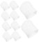 Hemobllo 20 piezas Gorros de Chef Desechables Gorro de Cocina Unisex y Transpirable para Restaurantes y Catering
