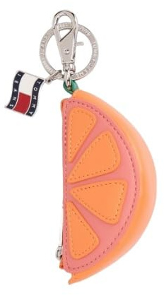 Tommy Hilfiger Orange-Etui Schlüsselanhänger, Taschenanhänger, Rusty Orange