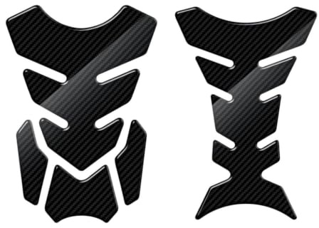 YDSTNiu 2 Pezzi Adesivo Serbatoio Moto per Ducati Monster 600/620/900 (1993-2006), Protezione Adesiva Serbatoio Carbonio Adesivo Protettivo AntiGraffio Accessori Moto