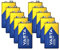 10er Pack 9V Batterie kompatibel mit VARTA Longlife Power - Zuverlässige Alkaline-Technologie für Sicherheitsgeräte & Vielseitige Anwendungen