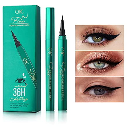 ONLYOILY Gel Eyeliner - Kajalstifte mit Liquid Eyeliner,wasserdichter, flüssig, langlebiger Eyeliner augen make-up - Schwarz