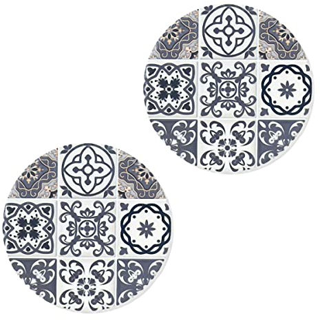 Set de 2 sous-verres Carreaux de ciment