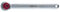 KS Tools 160.0733 Bremsen-Entlüftungsschlüssel. extra kurz. 11 mm. rot