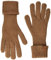 camel active Damen 308560/6G56 Strick-Handschuhe, WARM Brown, S