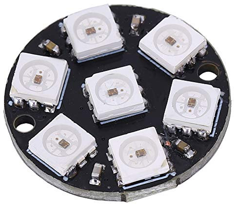10 Stück LED-Treiber-Entwicklungsplatine Runde eingebaute farbige LED-Ringlampe Cjmcu 7 Bit WS2812 5050 RGB