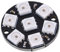 10 Stück LED-Treiber-Entwicklungsplatine Runde eingebaute farbige LED-Ringlampe Cjmcu 7 Bit WS2812 5050 RGB