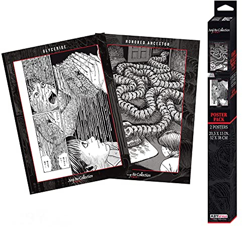 JUNJI ITO - Set 2 Posters '52x38'