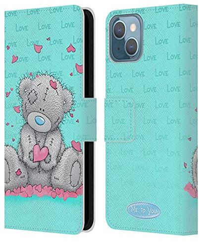 Head Case Designs Officially Licensed Me To You Love Classic Tatty Teddy Leather Wallet Case Compatible With Apple iPhone 13