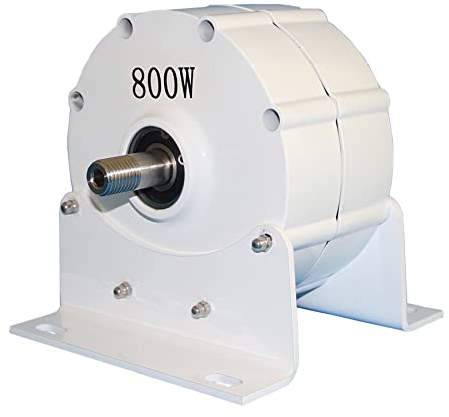 Genway 800W Permanentmagnet Generator 12V 24V 48V 650 U/min 3 Phasen Strom Motor Windgenerator Motor für Windkraftanlagen Leistungsumwandlung
