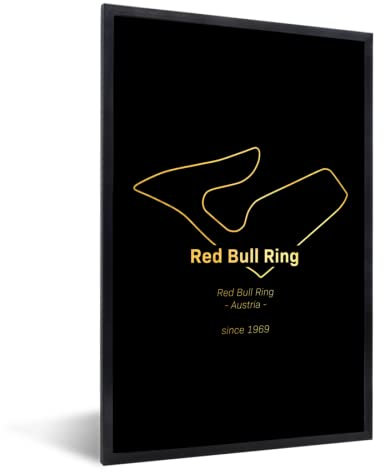 MuchoWow Poster Bilder Wanddeko Deko Wohnzimmer 20x30 cm Red Bull Ring - Formel-1-Rennstrecke