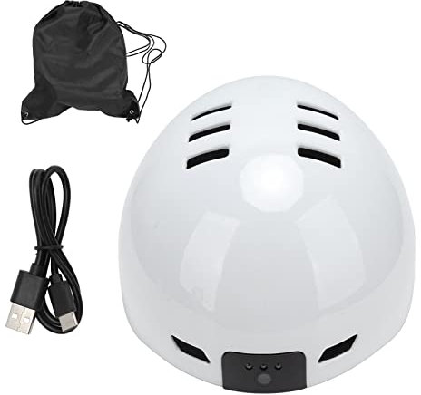 TOUISEDGI Bike Helmet, 1080p Smart Bike Helmet with Camera Front LED Light Taillight Adjustable Head Circumference for Adults Men Women Cycling(White)