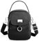 Bolso Bandolera para Mujer, Bolso de Hombro para Teléfono Móvil Con Múltiples Bolsillos, Impermeable Pequeño, Cartera de Nailon