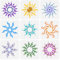 FINGERINSPIRE 9 Pochoir de Peinture Solaire pour Tatouage, 15x15cm, 9 Styles Réutilisables, Modèle de Dessin, Bricolage, Décoration Solaire, Pochoir pour Peinture Sur Bois, Mur, Tissu, Papier, Meubles