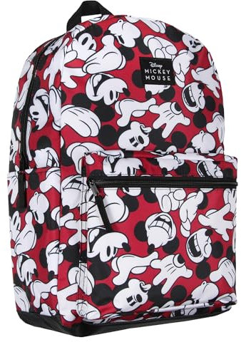 Disney Mickey Mouse Backpack Vintage Character Sublimated Laptop Travel Backpack