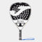 Joma Pádel Pala Slam Pro, Blanco Negro