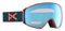 Anon M4S Schutzbrille (Toric) + Bonus-Objektiv + MFI-Gesichtsmaske, Rahmen: Deep Emerald, Linse: variables Blau wahrnehmen