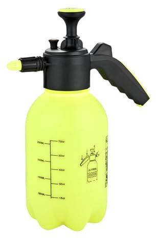 Spruzzatore a pompa per irrigazione piante da 2 l, spruzzatore a ugello regolabile, spruzzatore a pressione da giardinaggio, spruzzatore a pressione portatile, 35 x 13 cm, per piante in vaso,