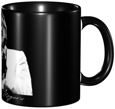 SdetYuia Kenny Musics Rogers Mug Ceramic Coffee Cup Stoneware Tea Cup Office and Home Drinking Cup 11oz