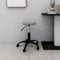 ShGaxin Bürostuhl Drehbar Hellgrau Samt, Drehstuhl, Schreibtisch Stuhl, Büro Stuhl, Computerstuhl, Arbeitsstuhl, Gaming Stuhl - 333174