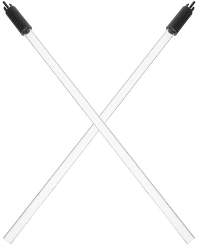 Amosfun 2pcs Beverage Bottle Filler Wand, 13.6inch Beverage Filler with Shutoff, Wine Brewing Stick, Home Brewing Tool
