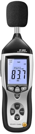 Decibel Meter, 30-130 DB Digital Sound Level Meter, USB Recorder with Data Function