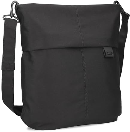 Zwei Damen Handtasche Mademoiselle.Tex MTX12 Umhängetasche 7 Liter Crossbody Bag, Schultertasche in DIN-A4-Größe, Schlüsselring, Geheimfach, inkl. extra kurzen, abnehmbaren Schultergurt