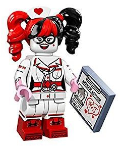 LEGO 71017 Minifigures Serie Batman Movie - Nurse Harley Quinn Mini Action Figure