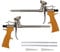 2x Schaumpistole Aluminium Schaum Pistole Bauschaumpistole Montagepistole Alu